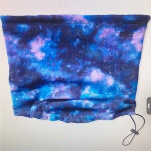 Pink Victoria’s Secret polar fleece neck gaiter Icy Lavender Space New